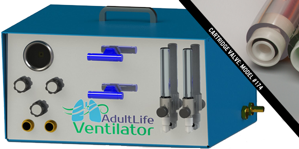 AdultLife Ventilator with cartridge valve Model #174